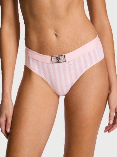 Logo Cotton Shine Patch Hiphugger Panty 27204579