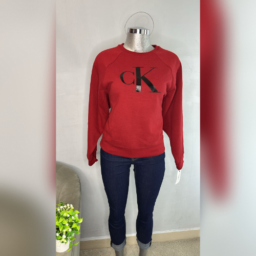 Sudadera rojo CK M