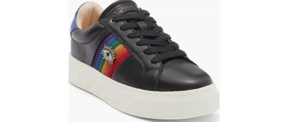 Tenis  Kurt Geiger dama negro/ colores 7.5