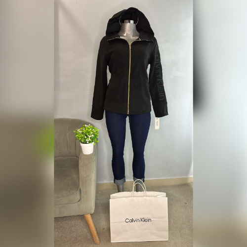Sudadera CK negra muj L