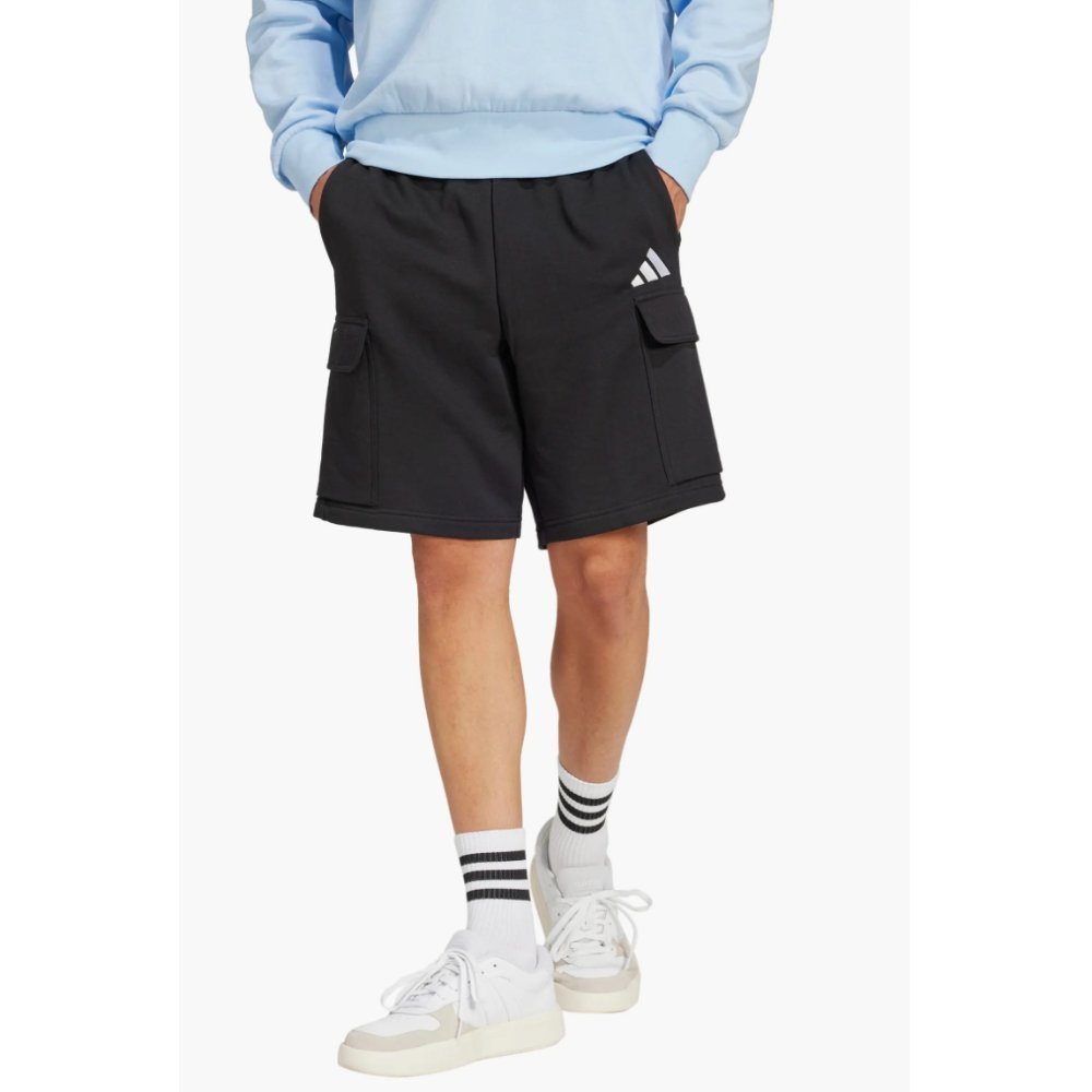 adidas Essentials Feelcozy Fleece Cargo Shorts