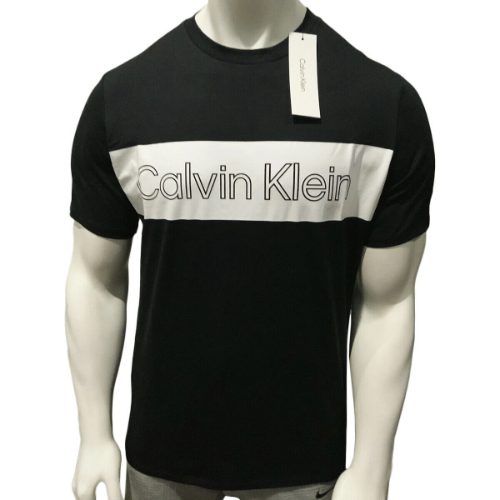 Playera negra franja blanca CH hom M