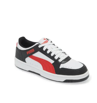 Tenis puma negro/rojo hom 27.5