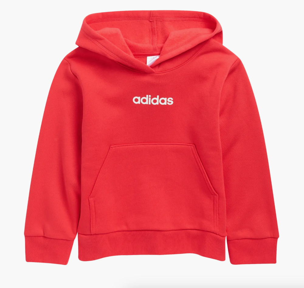Adidas kids logo fleece