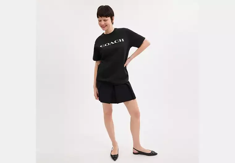 Playera Coach negra hombre s