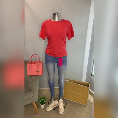 playera rosa MK geranium