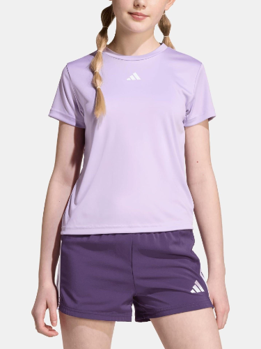 Playera morada Adidas L Muj