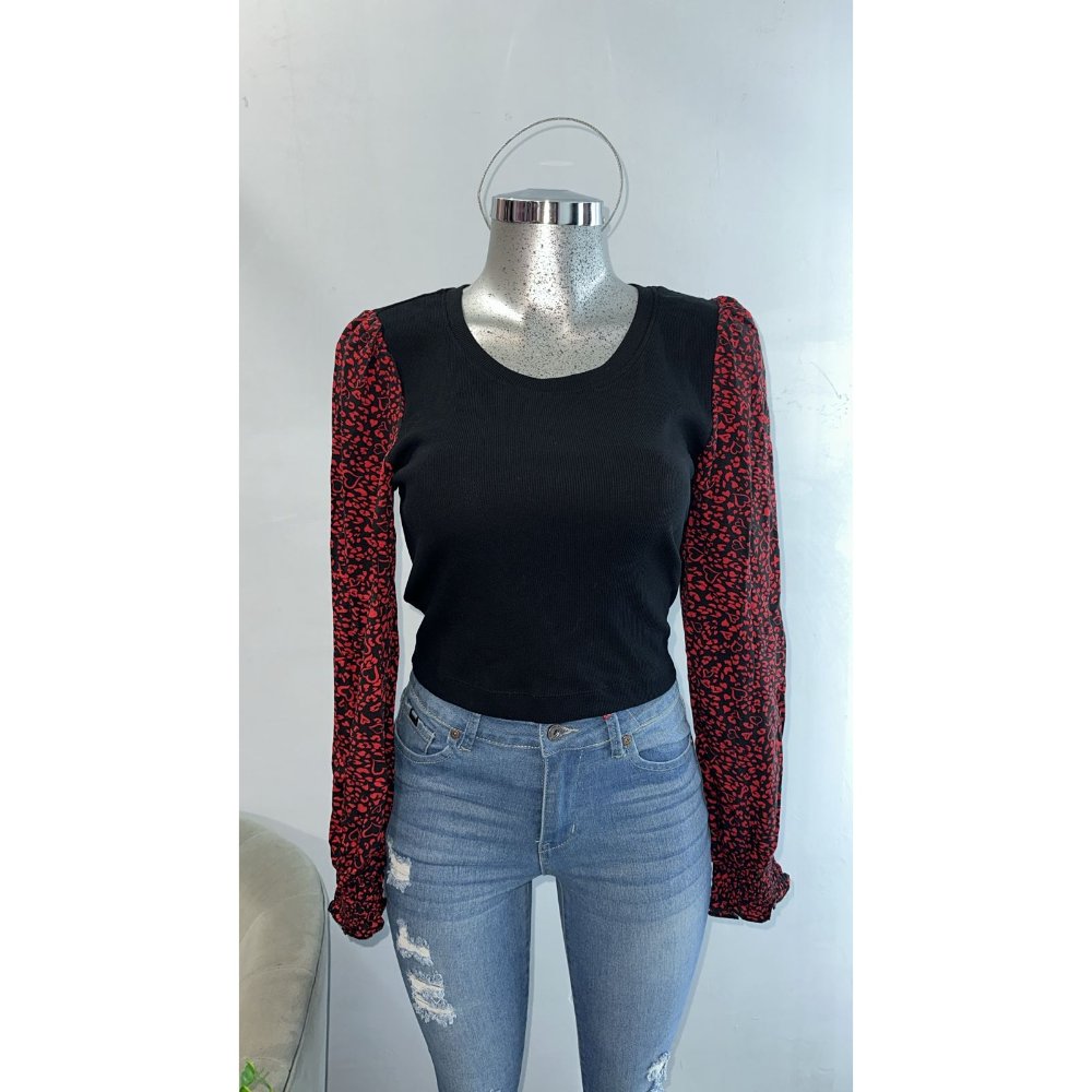 Playera negra DNNY Talla M