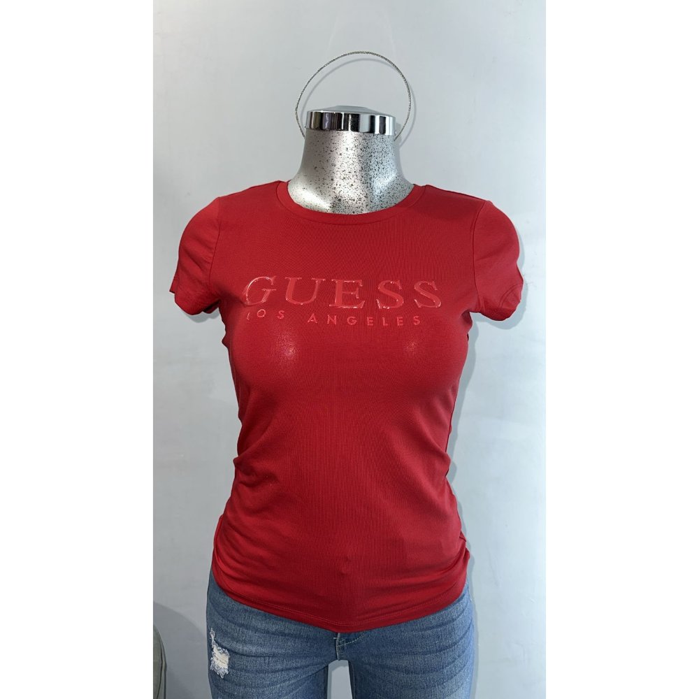 Playera roja Guess S muj