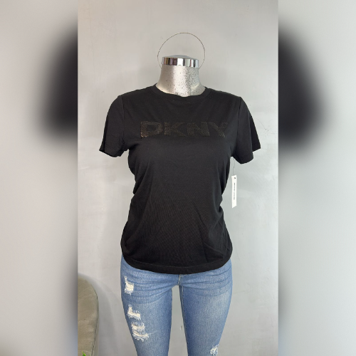 Playera negra Dkny mujer S
