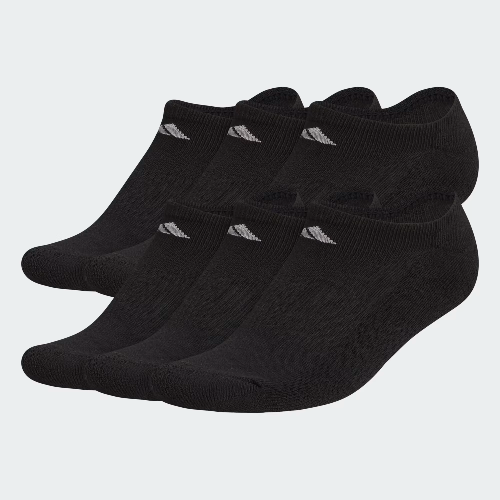 Adidas Women's 6-Pk. Athletic Cushioned No-Show Socks