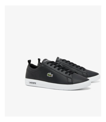 Tenis negros lacoste hom
