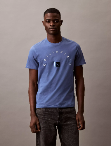 Playera azul talla X2 CK