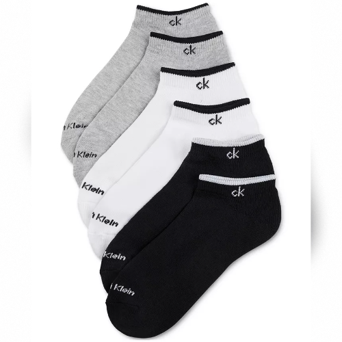 Calvin Klein Women's 6-Pk. Performance Cushion No-Show