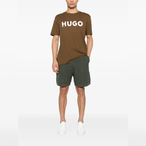 Hugo Boss Men's Dulivio Short Sleeve Crewneck Graphic T-Shirt