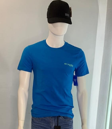 Playera columbia azul