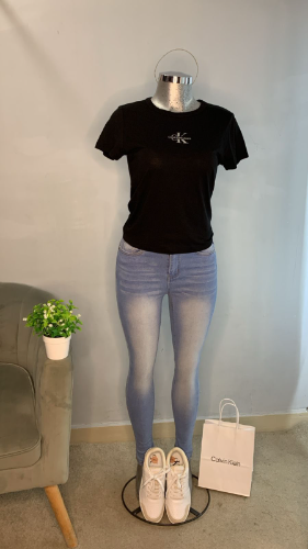Playera de dama CK color negro