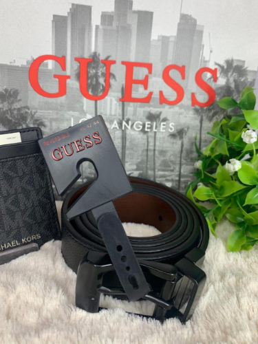 Cinturón Guess hom L negro