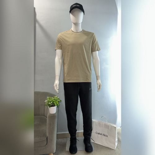 Playera CK café hom M