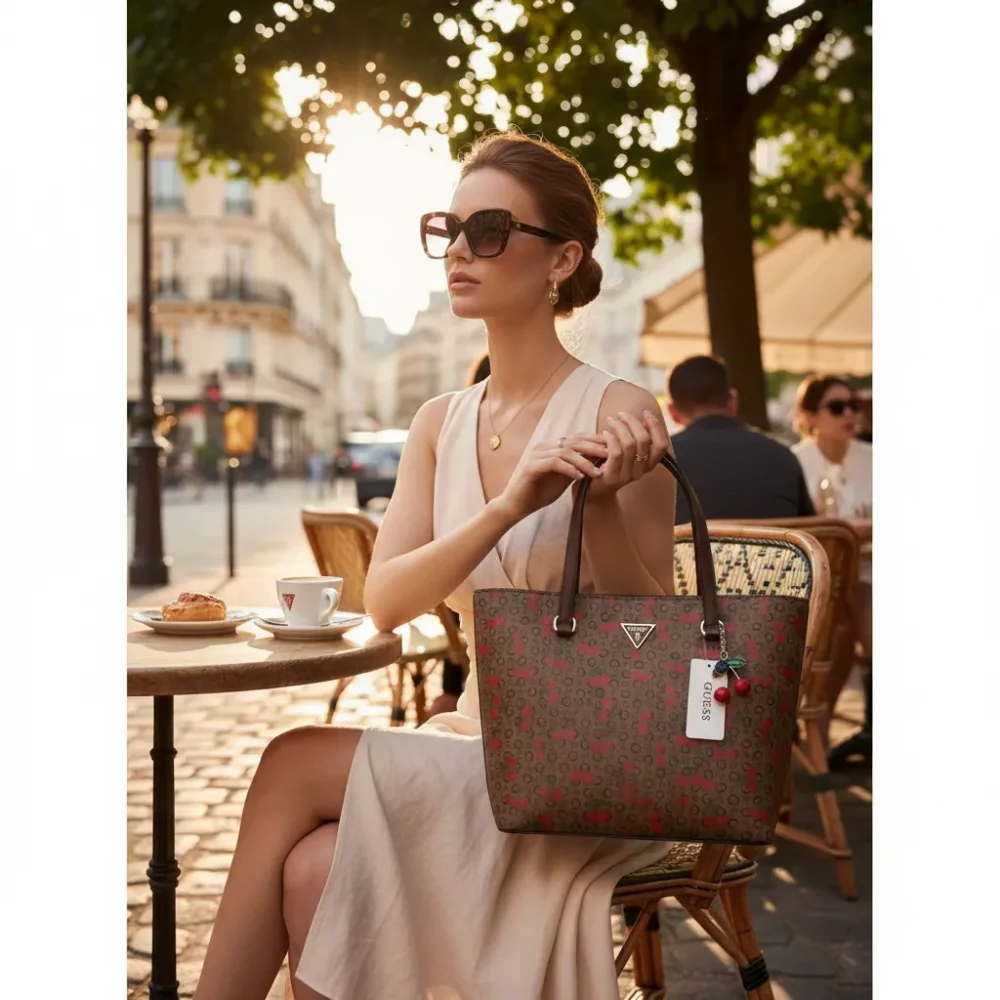 Bolsa Guess café MM984522