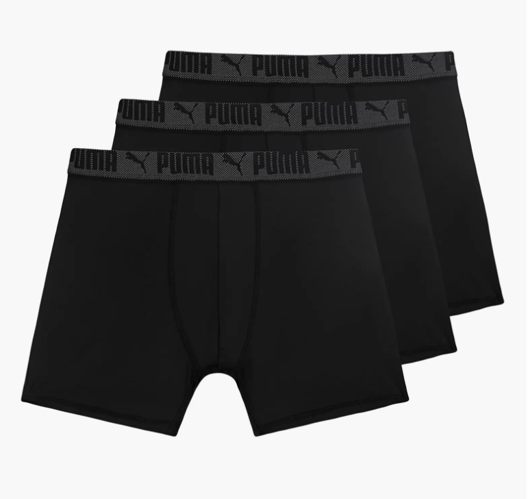 PUMA 3-Pack Flex Training Boxer Briefs