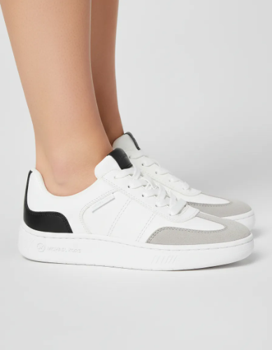 Tenis blancos MK mujer zampa 49R5KAFS1L