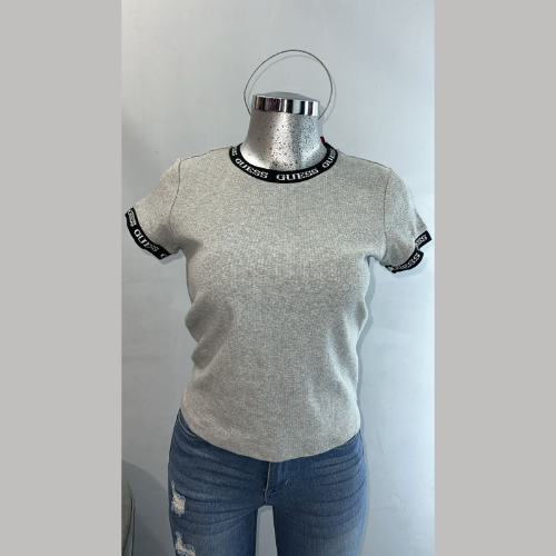 Playera gris mujer Guess M