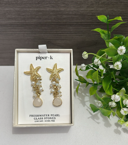 Aretes de dama color oro
