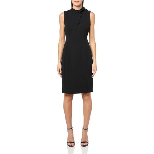 Vestido CK negro Muj 4