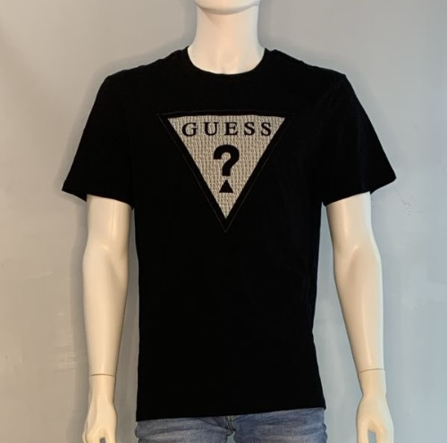 Playera de caballero Guess color negro