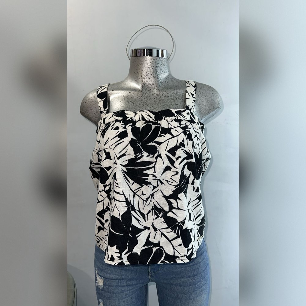 Playerita negro blanco MK mujer M