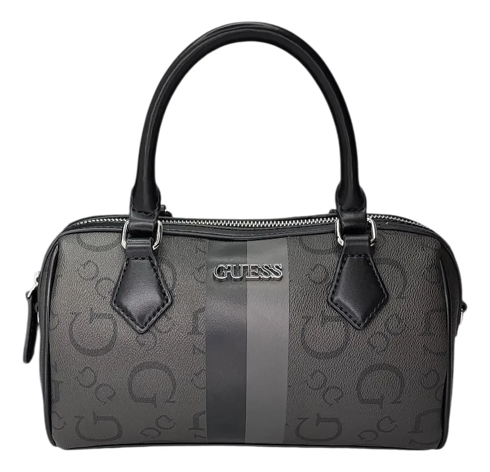 Bolsa Guess color gris/negro