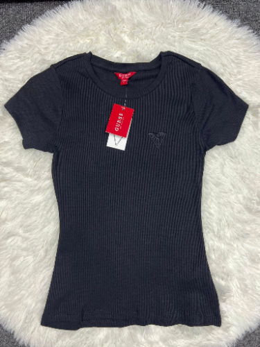Playera negra Guess jet black