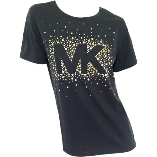 PLAYERA AZUL BRILLANTES MK MUJ M