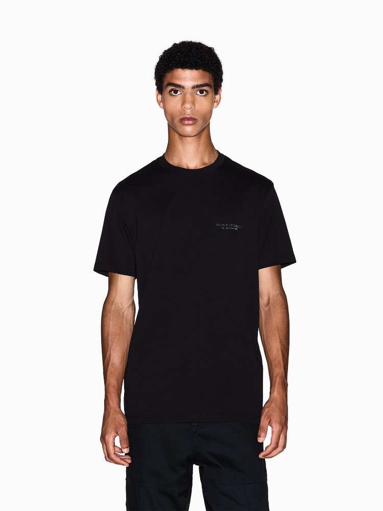 AX Armani Exchange Men's Milan NY Top Chest Graphic