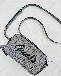 Crosbody color gris