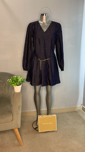 Vestido MK azul muj S