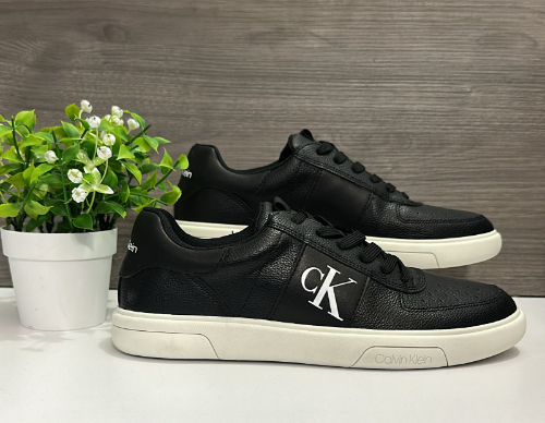Calvin Klein Men's Gliano Round Toe Casual Sneakers