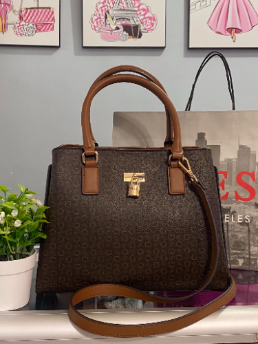 BOLSA GUESS CAFÉ