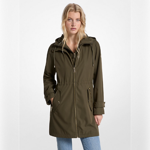 Chamarra MK Talla S color verde muj