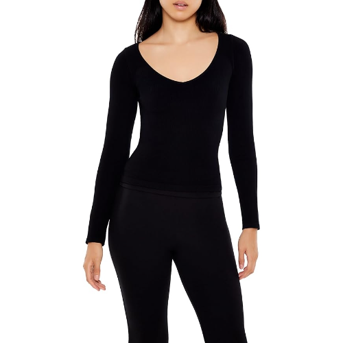 Kint top shirt L black forever