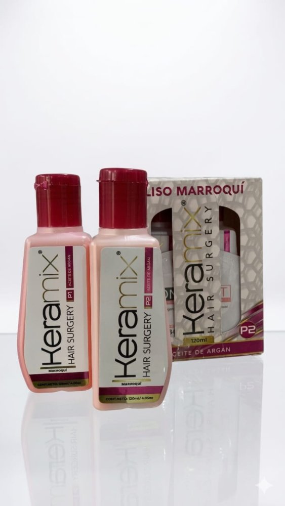 Alisado Liso marroqui Keramix 120ml