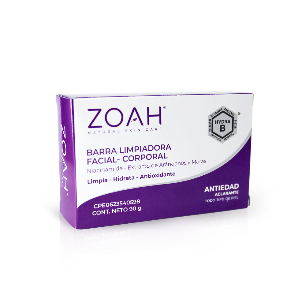 Barra Limpiadora Facial - Corporal ZOAH