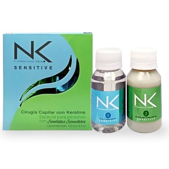 CIRUGÍA CAPILAR SENSITIVE NK con KERATINA 120ML
