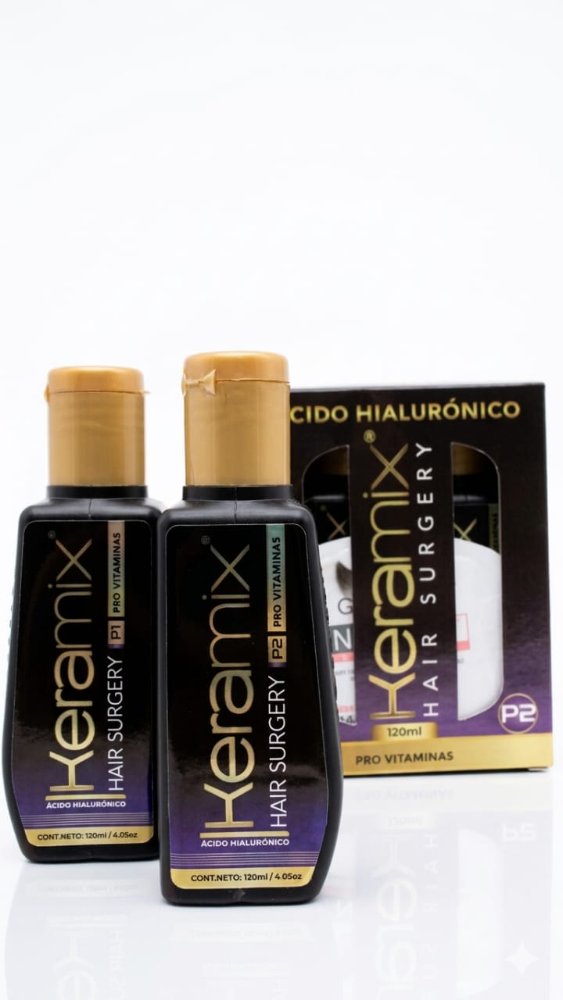 Alisado de acido hialuronico keramix 120ml