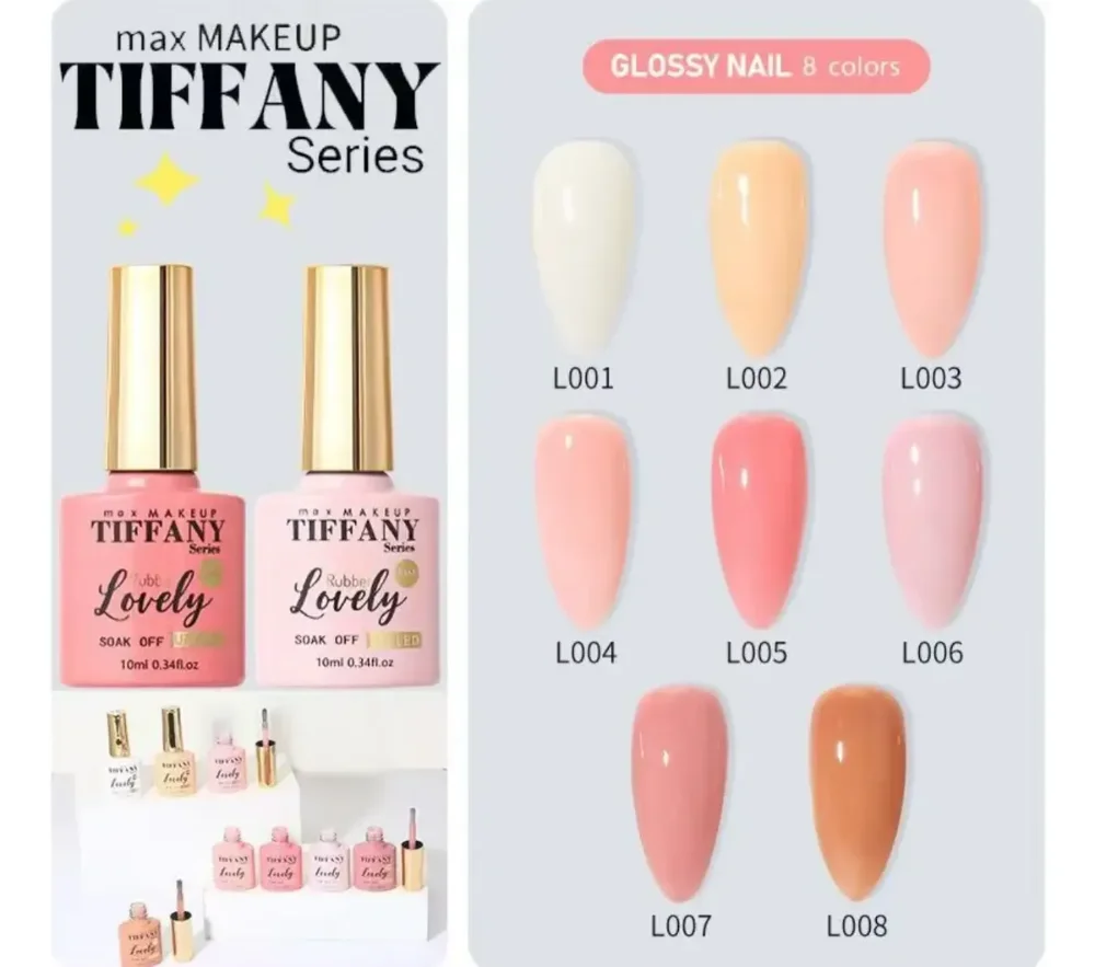 Rubber base lovery TIFFANY