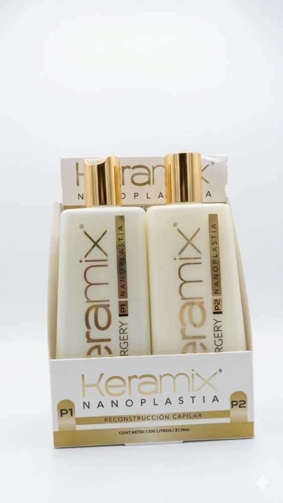 Alisado Nanoplastia Keramix 550ml