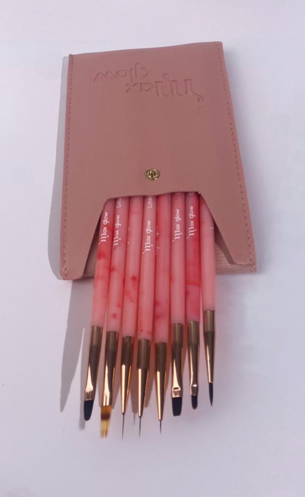 Pincel Decorar x8 MAXGLOW