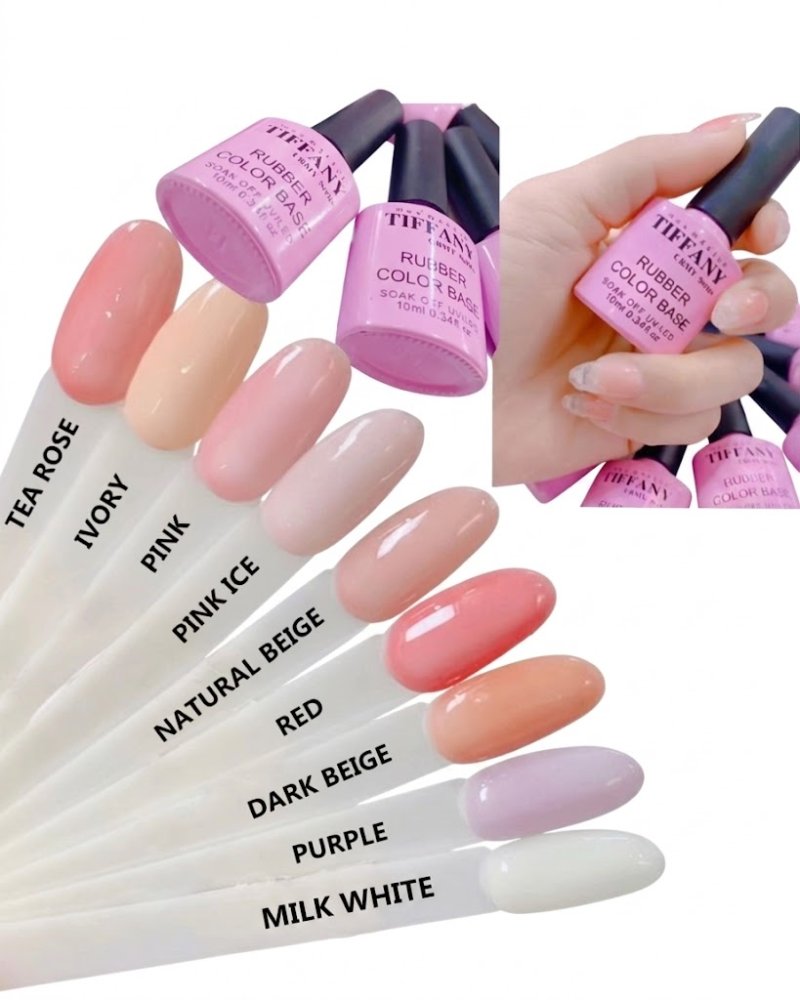 Rubber base TIFFANY nails 10ml
