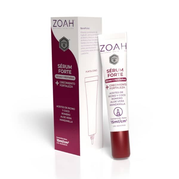 Serum forte cejas y pestañas
